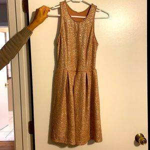 Rose and Gold Dress - New with Tags